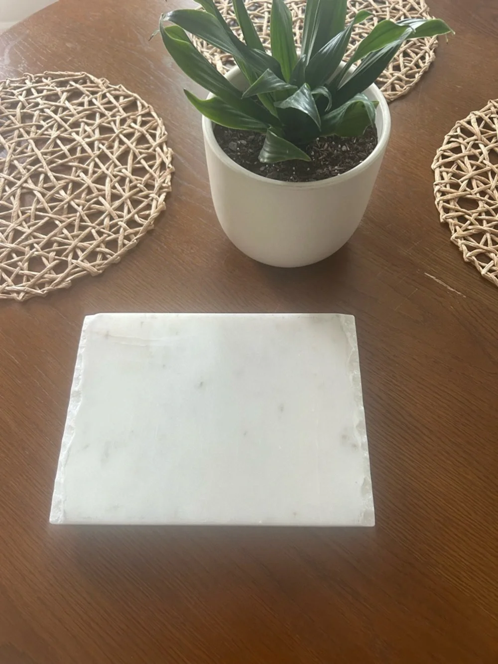 Pottery Barn Raw Edge Marble Board